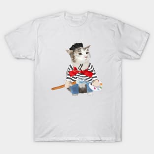 Kitty Artist T-Shirt